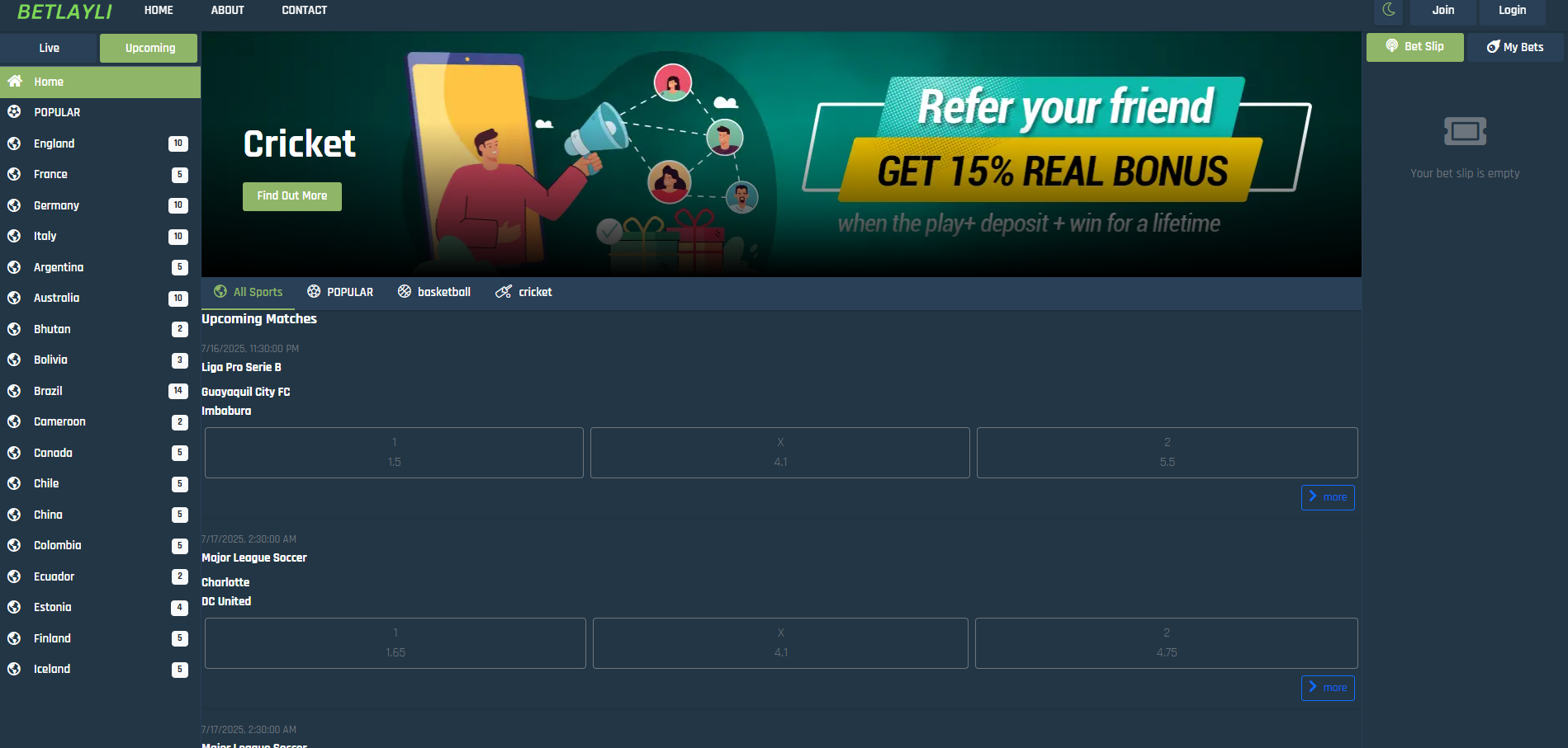 BETLAYLI SOURCE CODE(Prophecy - Sports Prediction Betting Platform)